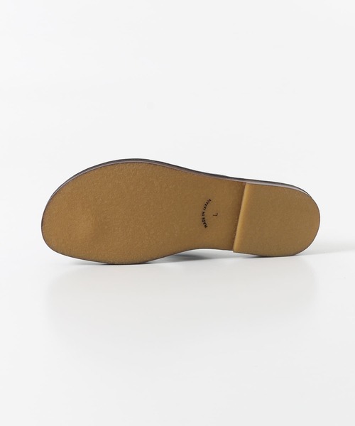 URBAN RESEARCH DOORS(アーバンリサーチドアーズ)の「Made in Japan トングサンダル(サンダル・メンズ・ブラック/ベージュ系その他・MEDIUM/LARGE)」の9枚目の写真