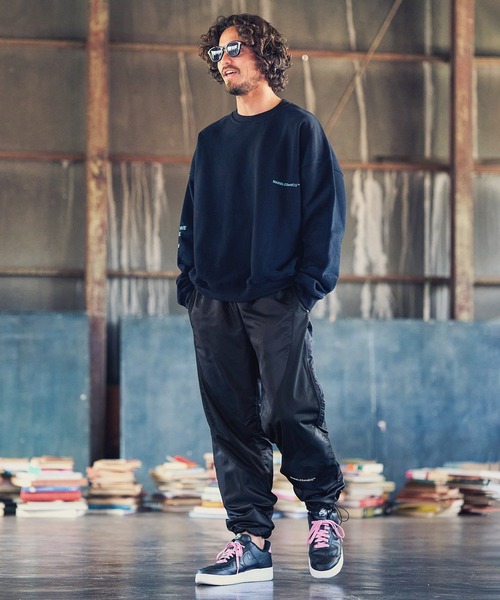 MARBLES（マーブルズ）の「mp9024-Marbles Nylon PANTS パンツ（その他パンツ・メンズ・ブラック/ネイビー・S/XL/L/M）」の10枚目の写真