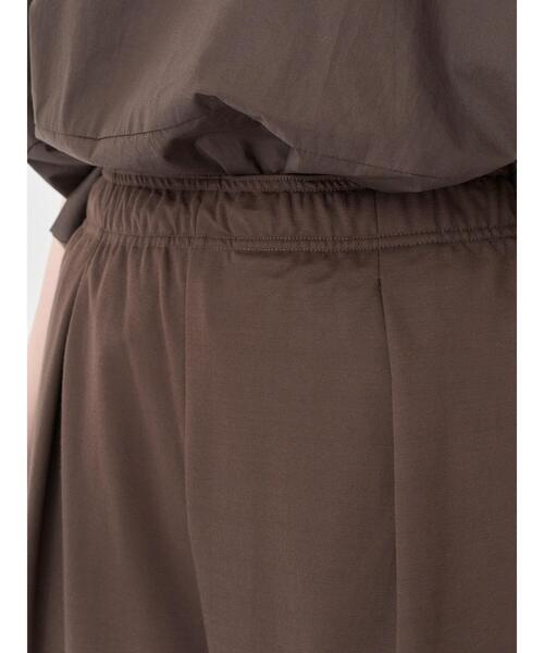 YECCA VECCA（イェッカヴェッカ）の「・イージースリットパンツ＊（その他パンツ・レディース・ネイビー/ダークブラウン/カーキ・FREE）」の15枚目の写真