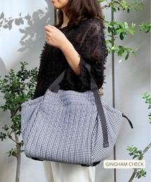 SOLPRESA（ソルプレーサ）の「●【洗濯機洗い可能】 軽量/パソコン収納キルティングトートバッグ  Mサイズ（トートバッグ）」