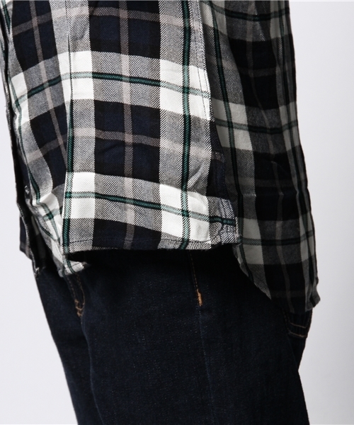 ROSE BUD(ローズバッド)の「【CLASSY掲載】【GINGER掲載】【VERY掲載】(RAILS) RW94550 HUNTER L./S CHECK SHIRT(シャツ/ブラウス・レディース・ブラック/グリーン系その他/インディゴブルー/レッド系その他・X-SMALL/SMALL)」の13枚目の写真