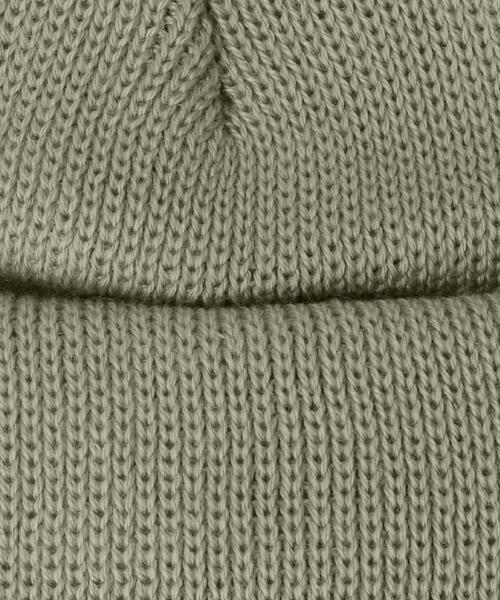 RACAL（ラカル）の「【別注】 ＜Racal（ラカル）＞ SUMMERROLL CAP/ニットキャップ（ニットキャップ/ビーニー・メンズ・ブラック/オフホワイト/ライム/オレンジ・FREE）」の6枚目の写真