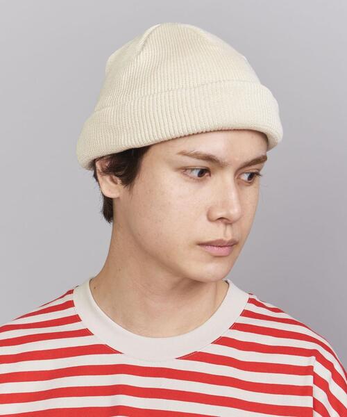 RACAL（ラカル）の「【別注】 ＜Racal（ラカル）＞ SUMMERROLL CAP/ニットキャップ（ニットキャップ/ビーニー・メンズ・ブラック/オフホワイト/ライム/オレンジ・FREE）」の9枚目の写真