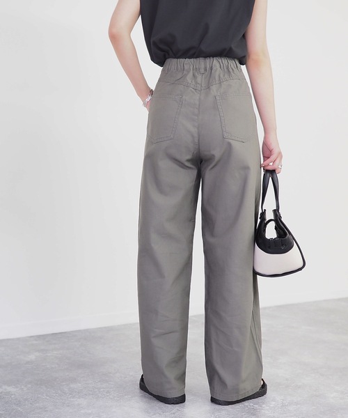 Riberry（リベリー）の「カーブパンツ（その他パンツ・レディース・ベージュ/カーキ・MEDIUM）」の7枚目の写真