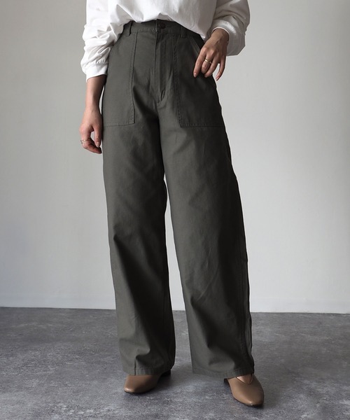 Riberry（リベリー）の「カーブパンツ（その他パンツ・レディース・ベージュ/カーキ・MEDIUM）」の20枚目の写真