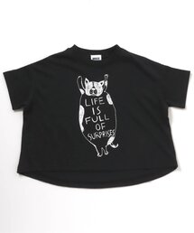 BREEZE | BIGドロップブルドックTシャツ(Tシャツ/カットソー)