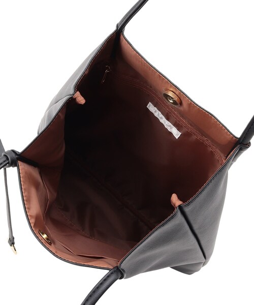 DRESKIP(ドレスキップ)の「◆つまみハンドルトート(トートバッグ・レディース・アイボリー/ブラック/イエロー系/ピンク系5/ブラック系3/ブラック系4・00)」の9枚目の写真