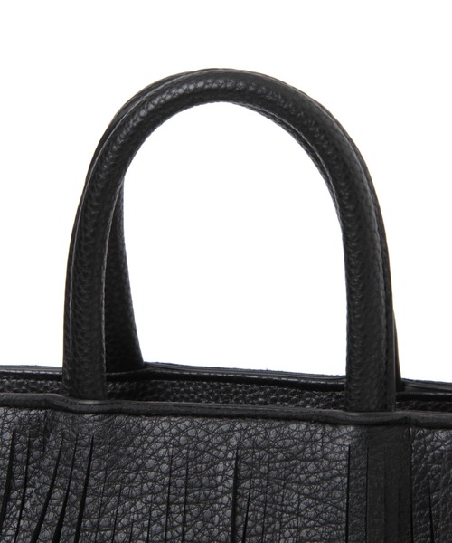 BAYFLOW(ベイフロー)の「フリンジミニバッグ(ハンドバッグ・レディース・アイボリー/ブラック/ベージュ/クリアブルー・FREE)」の20枚目の写真