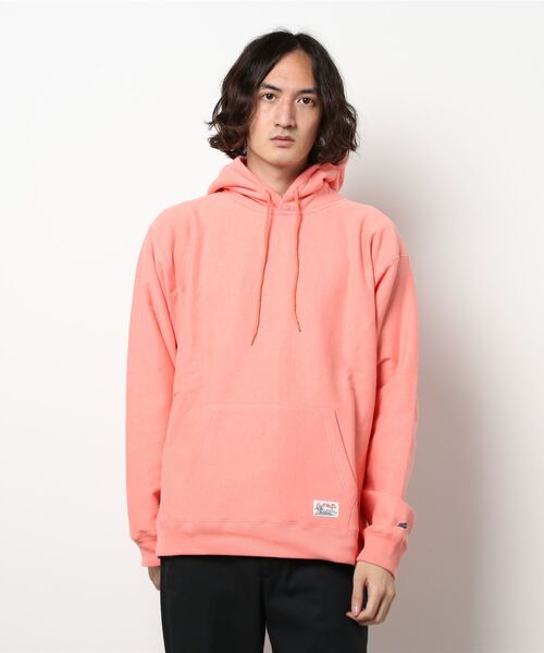 KRIFF MAYER（クリフメイヤー）の「ヘビーオンス裏毛パーカー（パーカー・メンズ・オフホワイト/レッド/チャコール/ロイヤルブルー/サンドベージュ・LARGE/MEDIUM/X-LARGE）」の5枚目の写真