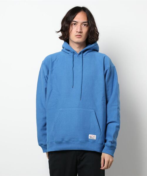 KRIFF MAYER（クリフメイヤー）の「ヘビーオンス裏毛パーカー（パーカー・メンズ・オフホワイト/レッド/チャコール/ロイヤルブルー/サンドベージュ・LARGE/MEDIUM/X-LARGE）」の4枚目の写真