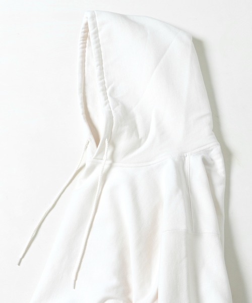 KRIFF MAYER（クリフメイヤー）の「ヘビーオンス裏毛パーカー（パーカー・メンズ・オフホワイト/レッド/チャコール/ロイヤルブルー/サンドベージュ・LARGE/MEDIUM/X-LARGE）」の9枚目の写真