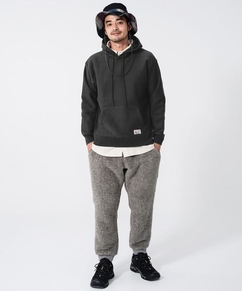 KRIFF MAYER（クリフメイヤー）の「ヘビーオンス裏毛パーカー（パーカー・メンズ・オフホワイト/レッド/チャコール/ロイヤルブルー/サンドベージュ・LARGE/MEDIUM/X-LARGE）」の15枚目の写真