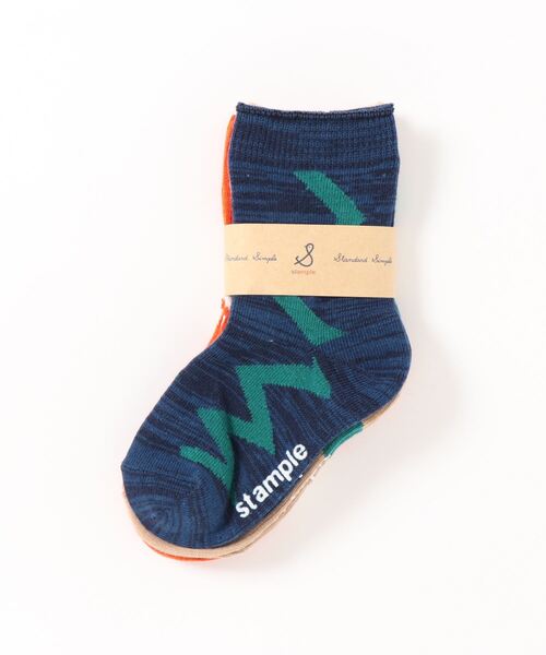 stample(スタンプル)の「インパクトパターンクルーソックス3P(ソックス/靴下・キッズ・A・LL/S/M/L)」の6枚目の写真