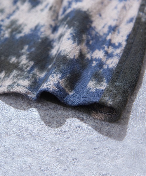 TOBILA（トビラ）の「綿ドビー タイダイ柄 キャミワンピ―ス（ワンピース・レディース・ネイビー/イエロー/オレンジ・M）」の18枚目の写真