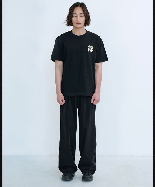 WOOALONG/ウアロン』Puzzle logo T-shirt/パズルロゴ ワン