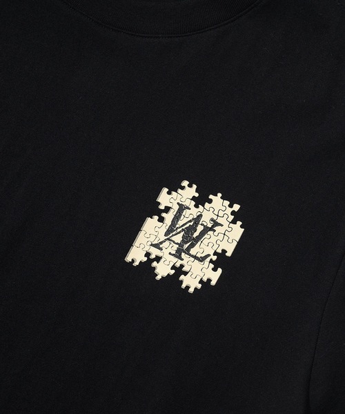 WOOALONG(ウアロン)の「『WOOALONG/ウアロン』Puzzle logo T-shirt/パズルロゴ ワンポイントデザイン半袖Tシャツ(Tシャツ/カットソー・メンズ・ホワイト/ブラック・M/L)」の19枚目の写真