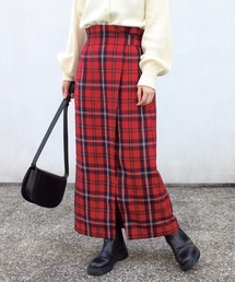 LAVEANGE | 【再入荷】チェックタイトスカート(スカート)