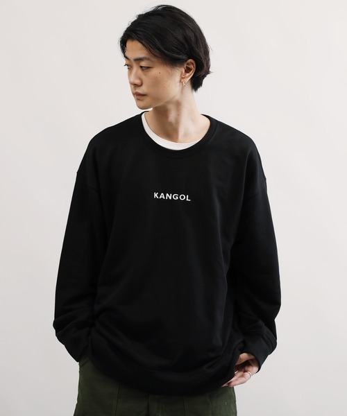 KANGOL(カンゴール)の「KANGOL / カンゴール 別注 コラボ オーバーサイズ トレーナー ヘビーウェイト 裏毛 スウェット(スウェット・メンズ・ホワイト/ブラック/ベージュ/ブルー/ホワイト系その他/ブラック系その他/ベージュ系その他/ブルー系その他/ホワイト系その他2/ホワイト系その他3/ブラック系その他2/ブラック系その他3/ベージュ系その他2/ブルー系その他2・SMALL/MEDIUM/LARGE/X-LARGE)」の21枚目の写真