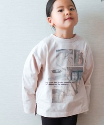 SUNDAYS SUN | 転写プリント長袖Tシャツ(Tシャツ/カットソー)