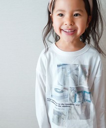 SUNDAYS SUN | 転写プリント長袖Tシャツ(Tシャツ/カットソー)