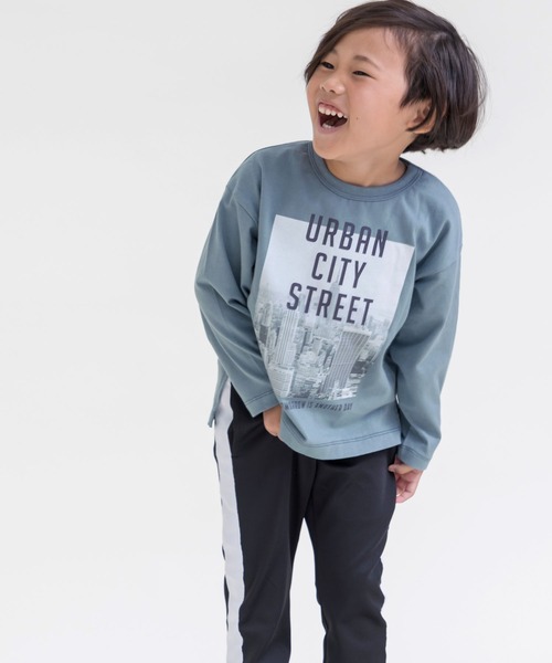 SUNDAYS SUN（サンデイズ サン）の「転写プリント長袖Tシャツ（Tシャツ/カットソー・キッズ・ホワイト系その他/ベージュ系その他/ブルー系その他/ホワイト系その他2・90/100/110/120/80/130/140）」の13枚目の写真