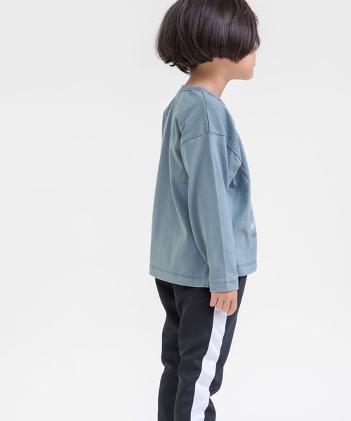 SUNDAYS SUN（サンデイズ サン）の「転写プリント長袖Tシャツ（Tシャツ/カットソー・キッズ・ホワイト系その他/ベージュ系その他/ブルー系その他/ホワイト系その他2・90/100/110/120/80/130/140）」の12枚目の写真