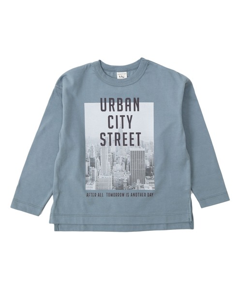 SUNDAYS SUN（サンデイズ サン）の「転写プリント長袖Tシャツ（Tシャツ/カットソー・キッズ・ホワイト系その他/ベージュ系その他/ブルー系その他/ホワイト系その他2・90/100/110/120/80/130/140）」の14枚目の写真