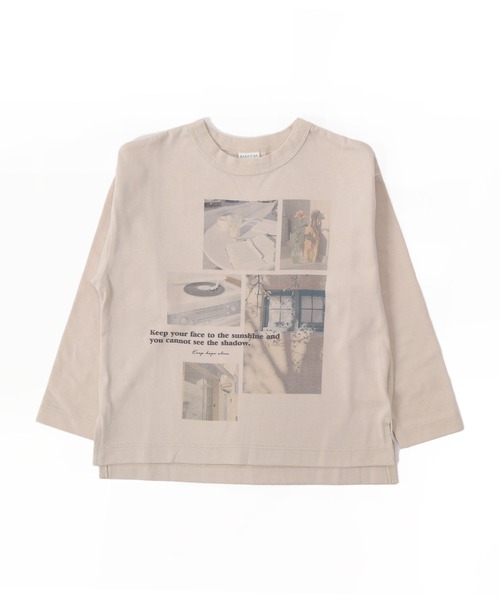 SUNDAYS SUN（サンデイズ サン）の「転写プリント長袖Tシャツ（Tシャツ/カットソー・キッズ・ホワイト系その他/ベージュ系その他/ブルー系その他/ホワイト系その他2・90/100/110/120/80/130/140）」の16枚目の写真