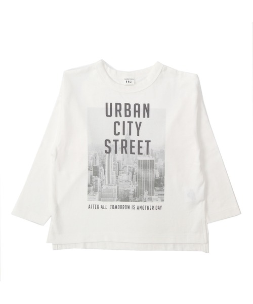 SUNDAYS SUN（サンデイズ サン）の「転写プリント長袖Tシャツ（Tシャツ/カットソー・キッズ・ホワイト系その他/ベージュ系その他/ブルー系その他/ホワイト系その他2・90/100/110/120/80/130/140）」の18枚目の写真