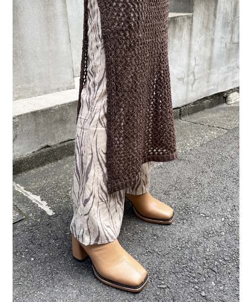 ENVYM（アンビー）の「メッシュノースリＯＰ（ワンピース・レディース・ブラック/ベージュ/ブラウン・FREE）」の7枚目の写真