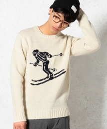 green label relaxing | SKIER INTARSIA C/N 3G ニット ◆(ニット/セーター)