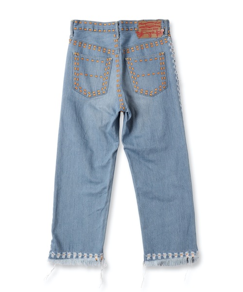 【新品未開封・送料無料】 amok（アモク）の「LASER STITCH WEAR - JEANS（デニムパンツ）」 パンツ