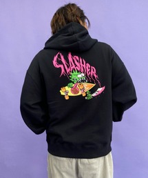 【ZOZOTOWN限定アイテム】SANTACRUZ/サンタクルーズ　オーバーサイズ バックプリントパーカー 502213310