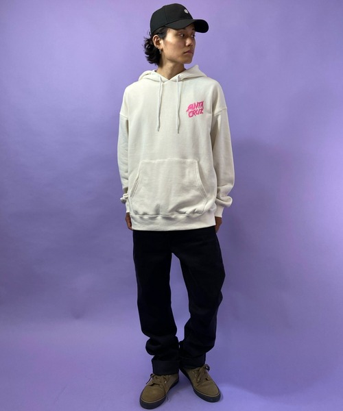 SANTA CRUZ（サンタクルーズ）の「【ZOZOTOWN限定アイテム】SANTACRUZ/サンタクルーズ　オーバーサイズ バックプリントパーカー 502213310（パーカー・メンズ・グリーン/ブラック/ホワイト/グレー・M/XL/L/XXL）」の17枚目の写真