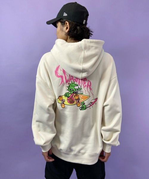 SANTA CRUZ（サンタクルーズ）の「【ZOZOTOWN限定アイテム】SANTACRUZ/サンタクルーズ　オーバーサイズ バックプリントパーカー 502213310（パーカー・メンズ・グリーン/ブラック/ホワイト/グレー・M/XL/L/XXL）」の15枚目の写真