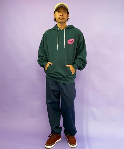 SANTA CRUZ（サンタクルーズ）の「【ZOZOTOWN限定アイテム】SANTACRUZ/サンタクルーズ　オーバーサイズ バックプリントパーカー 502213310（パーカー・メンズ・グリーン/ブラック/ホワイト/グレー・M/XL/L/XXL）」の16枚目の写真