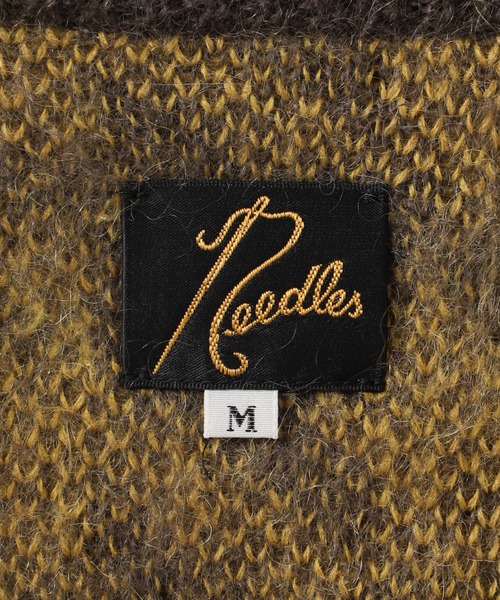 Needles（ニードルス）の「■■《別注》【NEEDLES/ニードルズ】MOHAIR CARDIGAN：カーディガン◆（カーディガン/ボレロ・レディース・グレー・MEDIUM）」の3枚目の写真