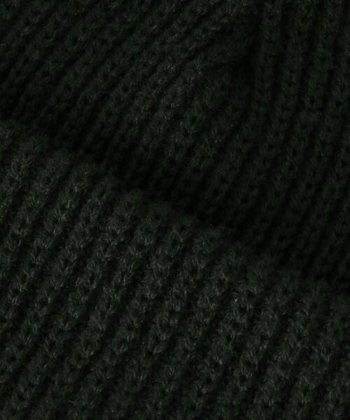 BEDWIN(ベドウィン)の「<BEDWIN(ベドウィン)> CAP ROBERTT/ニットキャップ(ニットキャップ/ビーニー・メンズ・ブラック/ダークグリーン・0)」の4枚目の写真