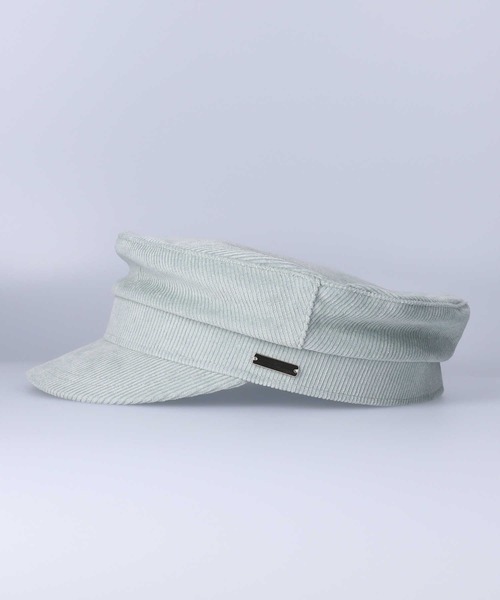 HONEYSUCKLE ROSE（ハニーサックルローズ）の「【HONEYSUCKLE ROSE】コーデュロイマリンキャスケット（キャスケット・レディース・ベージュ/グリーン/ブラック・フリー）」の7枚目の写真