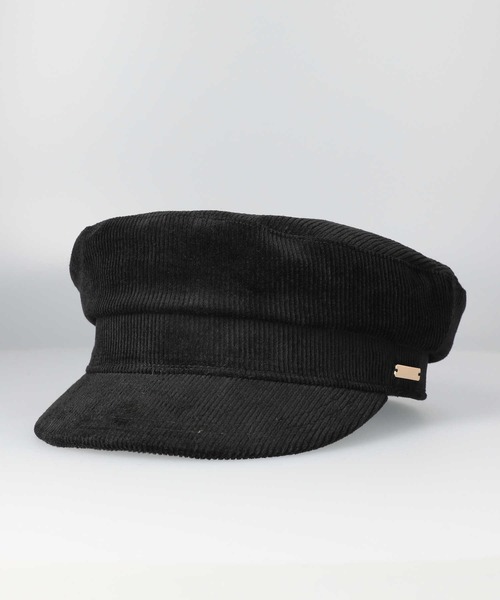 HONEYSUCKLE ROSE（ハニーサックルローズ）の「【HONEYSUCKLE ROSE】コーデュロイマリンキャスケット（キャスケット・レディース・ベージュ/グリーン/ブラック・フリー）」の12枚目の写真