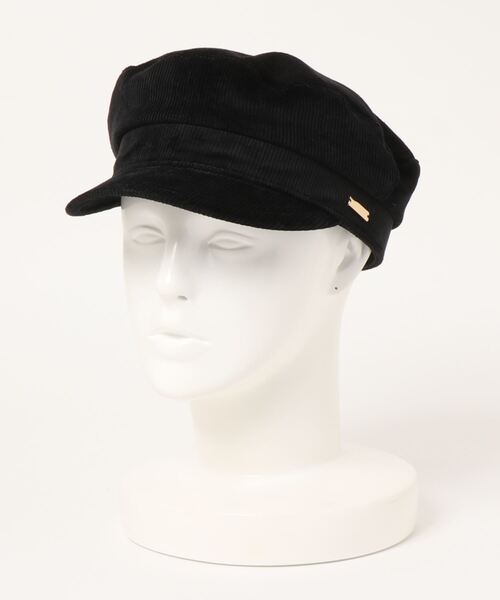 HONEYSUCKLE ROSE（ハニーサックルローズ）の「【HONEYSUCKLE ROSE】コーデュロイマリンキャスケット（キャスケット・レディース・ベージュ/グリーン/ブラック・フリー）」の14枚目の写真