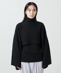 MARW UNITED ARROWS | ＜MARW UNITED ARROWS（マルゥ ユナイテッドアローズ）＞ AC/W レイヤード 3WAY ニット(ニット/セーター)