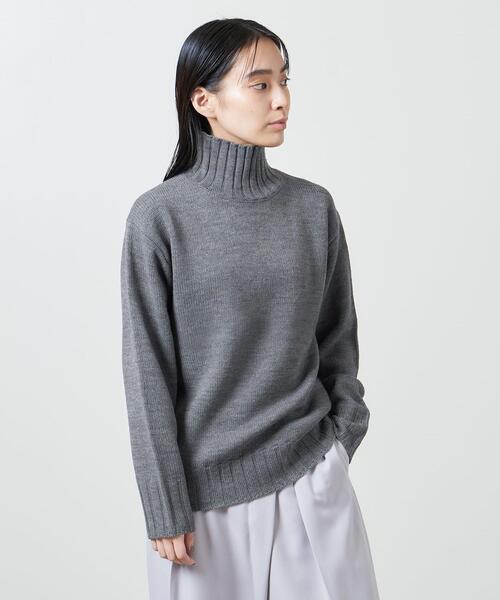 MARW UNITED ARROWS（マルゥ ユナイテッドアローズ）の「＜MARW UNITED ARROWS（マルゥ ユナイテッドアローズ）＞ AC/W レイヤード 3WAY ニット（ニット/セーター・レディース・ブラック/グレー・FREE）」の6枚目の写真