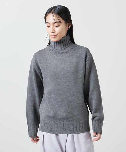 MARW UNITED ARROWS（マルゥ ユナイテッドアローズ）の「＜MARW UNITED ARROWS（マルゥ ユナイテッドアローズ）＞ AC/W レイヤード 3WAY ニット（ニット/セーター・レディース・ブラック/グレー・FREE）」の7枚目の写真