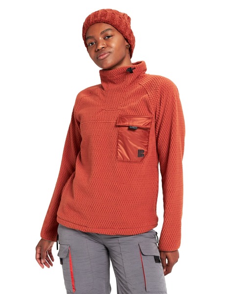 BURTON(バートン)の「AMORA フリース(ニット/セーター・レディース・ホワイト/グレー/テラコッタ・S/M/XS)」の1枚目の写真