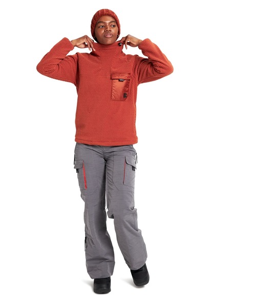 BURTON(バートン)の「AMORA フリース(ニット/セーター・レディース・ホワイト/グレー/テラコッタ・S/M/XS)」の13枚目の写真