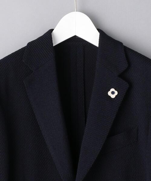 LARDINI（ラルディーニ）の「＜LARDINI（ラルディーニ）＞ イージー カルゼ 3ボタン ジャケット（テーラードジャケット・メンズ・ネイビー・44/46/48/50/52）」の7枚目の写真