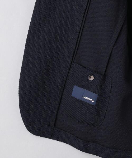 LARDINI（ラルディーニ）の「＜LARDINI（ラルディーニ）＞ イージー カルゼ 3ボタン ジャケット（テーラードジャケット・メンズ・ネイビー・44/46/48/50/52）」の2枚目の写真