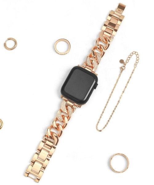 セール】Apple Watch Band / アップルウォッチ バンド CZ喜平チェーン