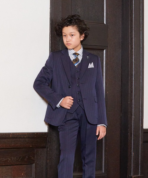 CHOPIN（ショパン）の「ストライプスリーピーススーツ（スーツセット